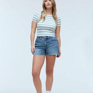 NWOT Madewell curvy perfect vintage short